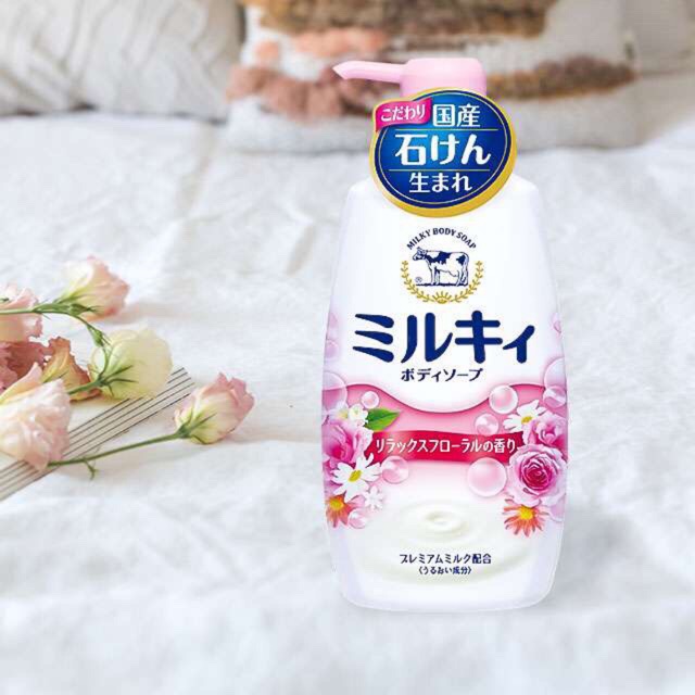 Sữa tắm Milky Body Soap Nhật 550ml