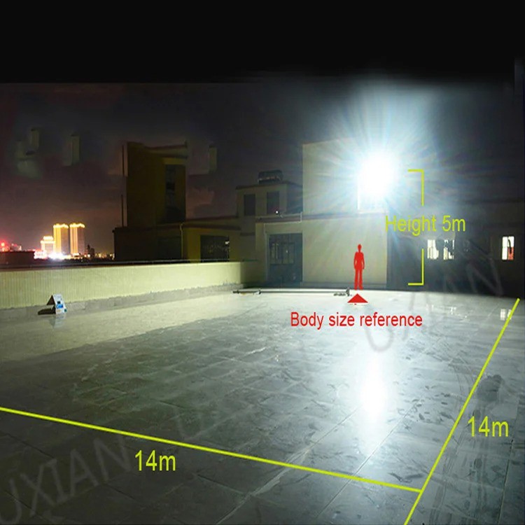 Đèn Pha Năng Lượng Mặt Trời Kitawa 100W; Bảo Hành 2 Năm; Chống Nước IP66