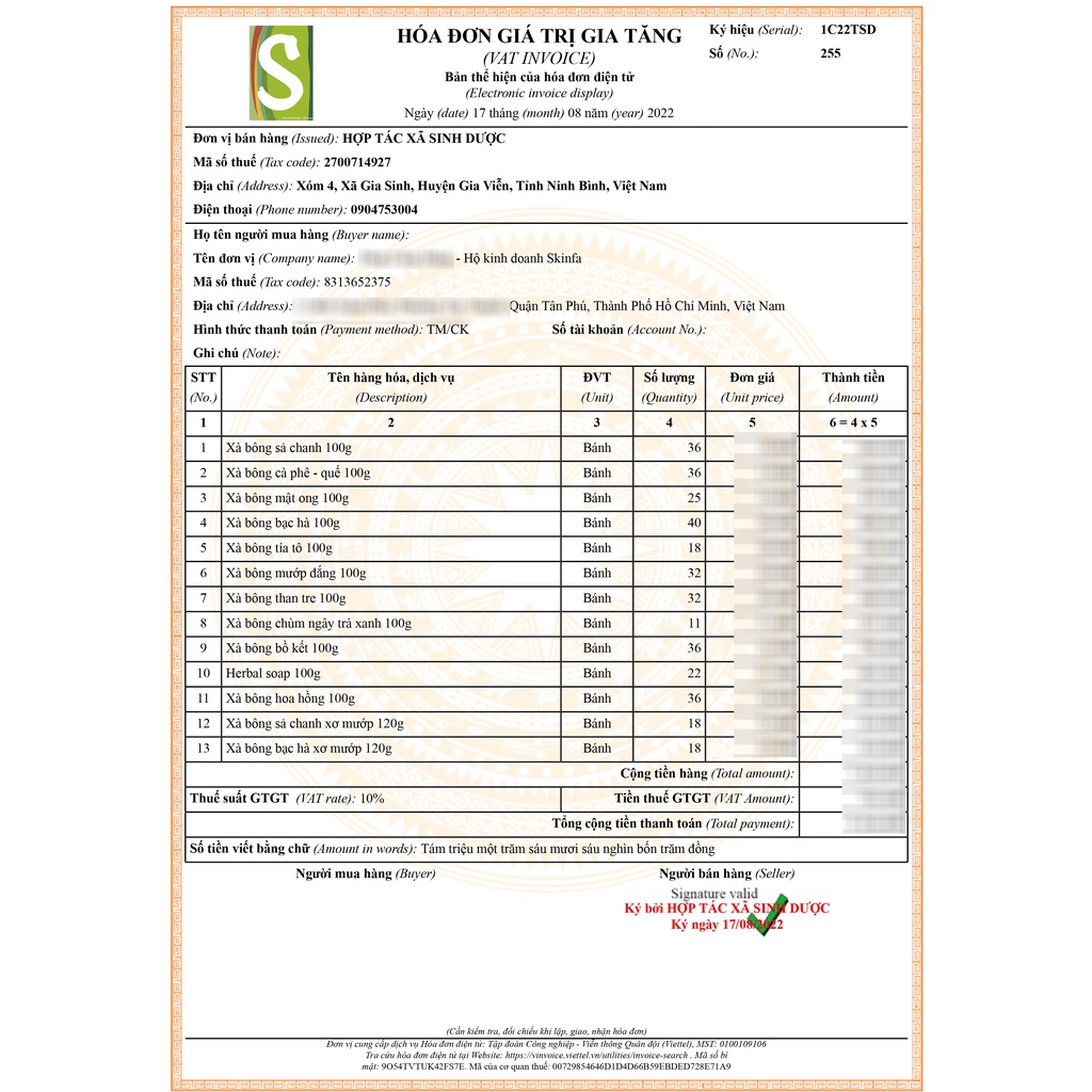 Xà Bông Sinh Dược Giảm Mụn Lưng 100% Thành Phần Từ Thiên Nhiên