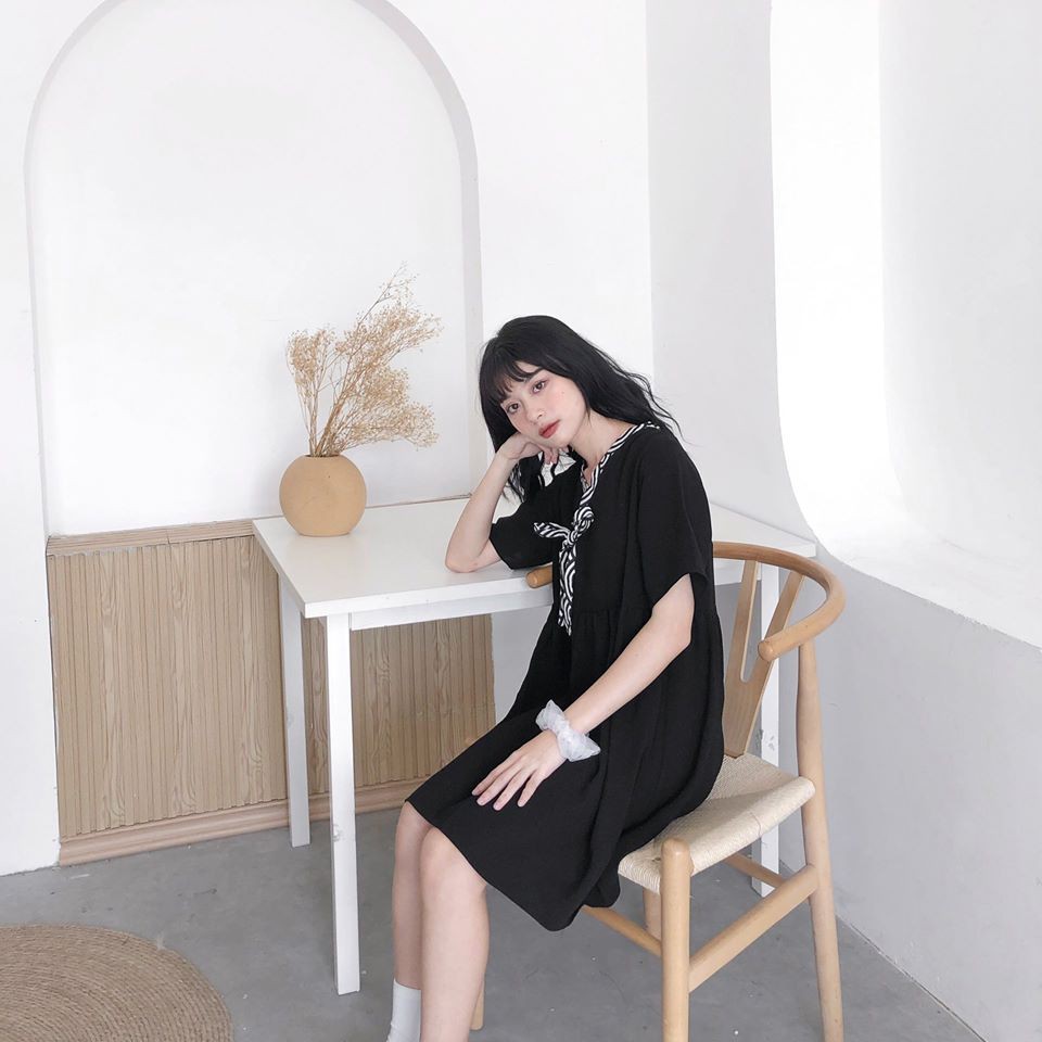 Đầm hanbok cổ hoạ tiết SEIGAIHA_DHB_D3  hangkao closet | BigBuy360 - bigbuy360.vn