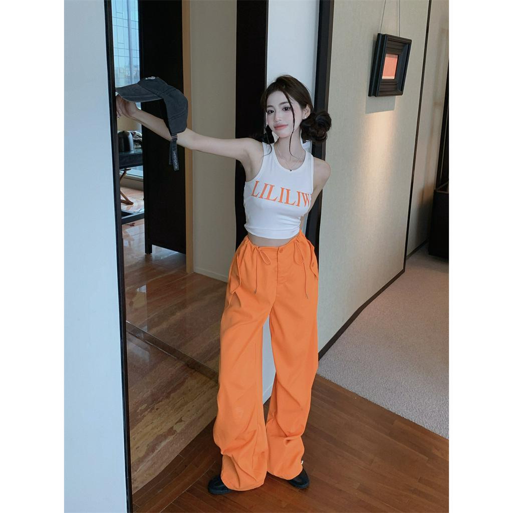 Cocory vn Quần short Dáng Rộng Phối Túi Thời Trang Mùa Hè Quyến Rũ Cho Nữ