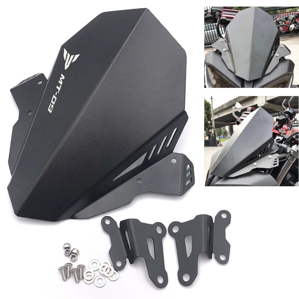 Kính Chắn Gió Bằng Hợp Kim Nhôm Chuyên Dụng Cho Xe Mô Tô Yamaha MT-09 MT09 FZ-09 FZ09 201 HDUO