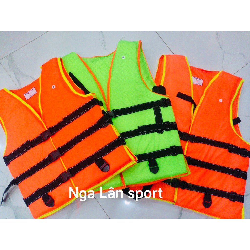 Áo phao cứu hộ- nhiều size- áo phao bơi cao cấp dành cho trẻ em và người lớn