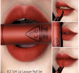 [HOT NEW 2018] Son Kem Lì 3CE Soft Lip Lacquer