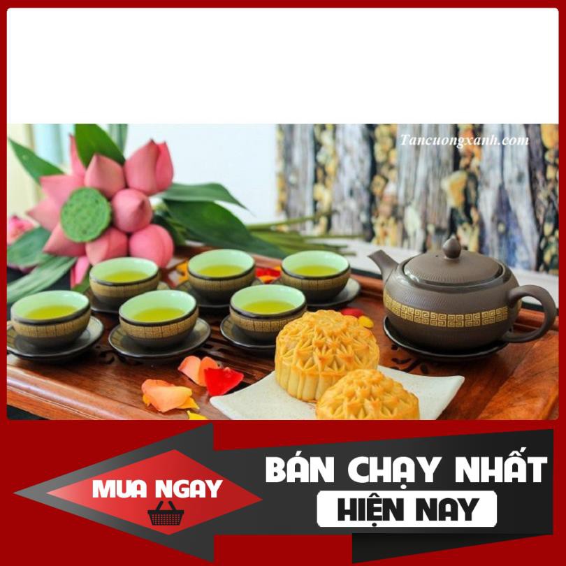Giảm giá sốc trà ướp sen Tây Hồ Tân Cương Xanh 100gram