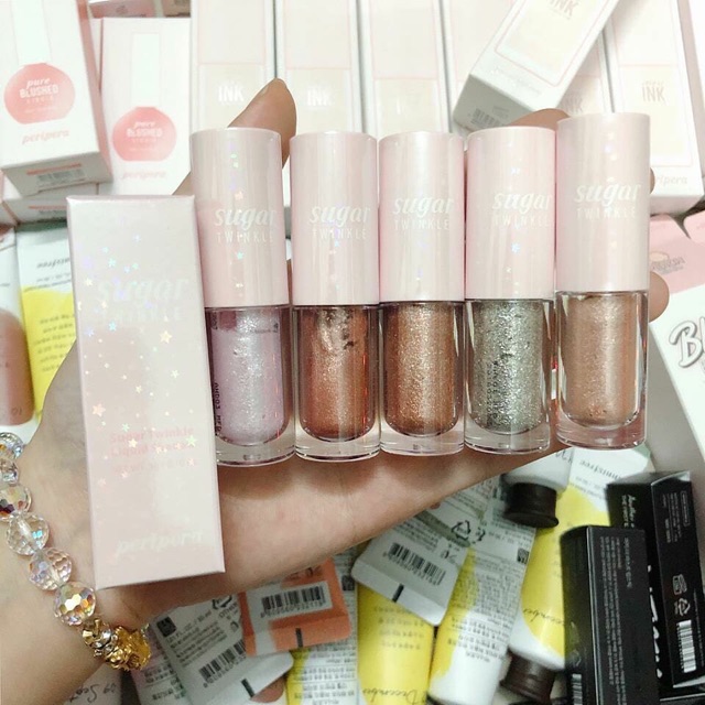 NHŨ MẮT #PERIPERA SUGAR TWINKLE LIQUID SHADOW💝💝