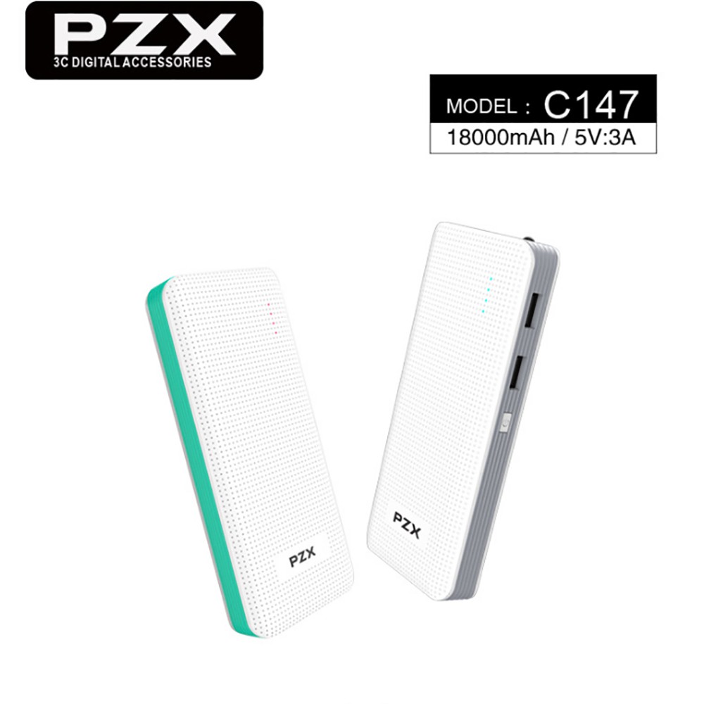 Pin Sạc Dự Phòng 18000mAh PZX C147 Có 2 Cổng Sạc