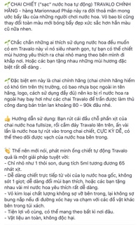Sạc chiết nước hoa Travalo - Sephora Pháp