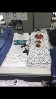 Áo thun mickey xanh thỏ trốn tìm