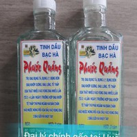 Tinh dầu bạc Hà nguyên chất Phước Quảng chính gốc Huế 60ml