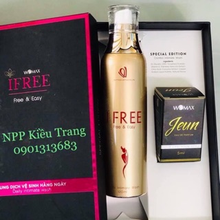Dung dịch vệ sinh Ifree + nước hoa Jeun