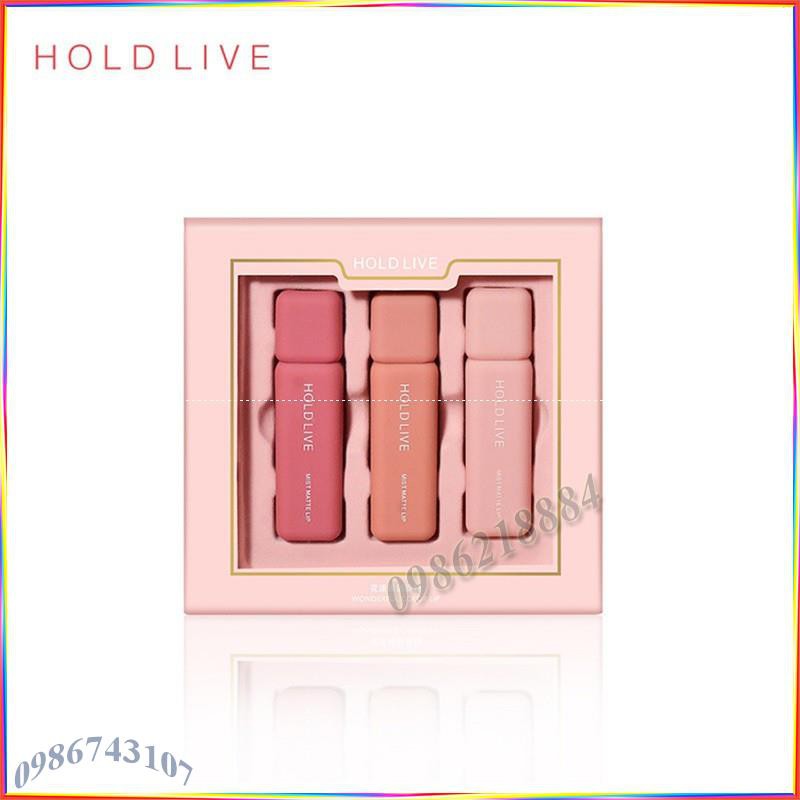 Bộ 3 son kem Hold Live Wonderful Color Lip Mist Matte AM24 | BigBuy360 - bigbuy360.vn