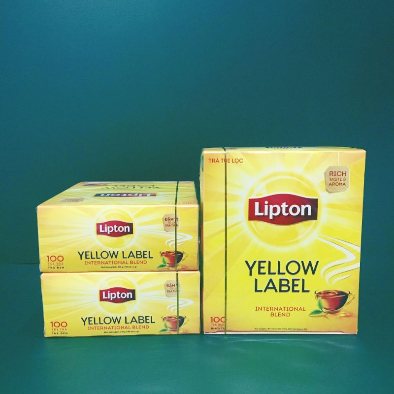 Trà Lipton túi lọc Yellow Label Tea 100 gói