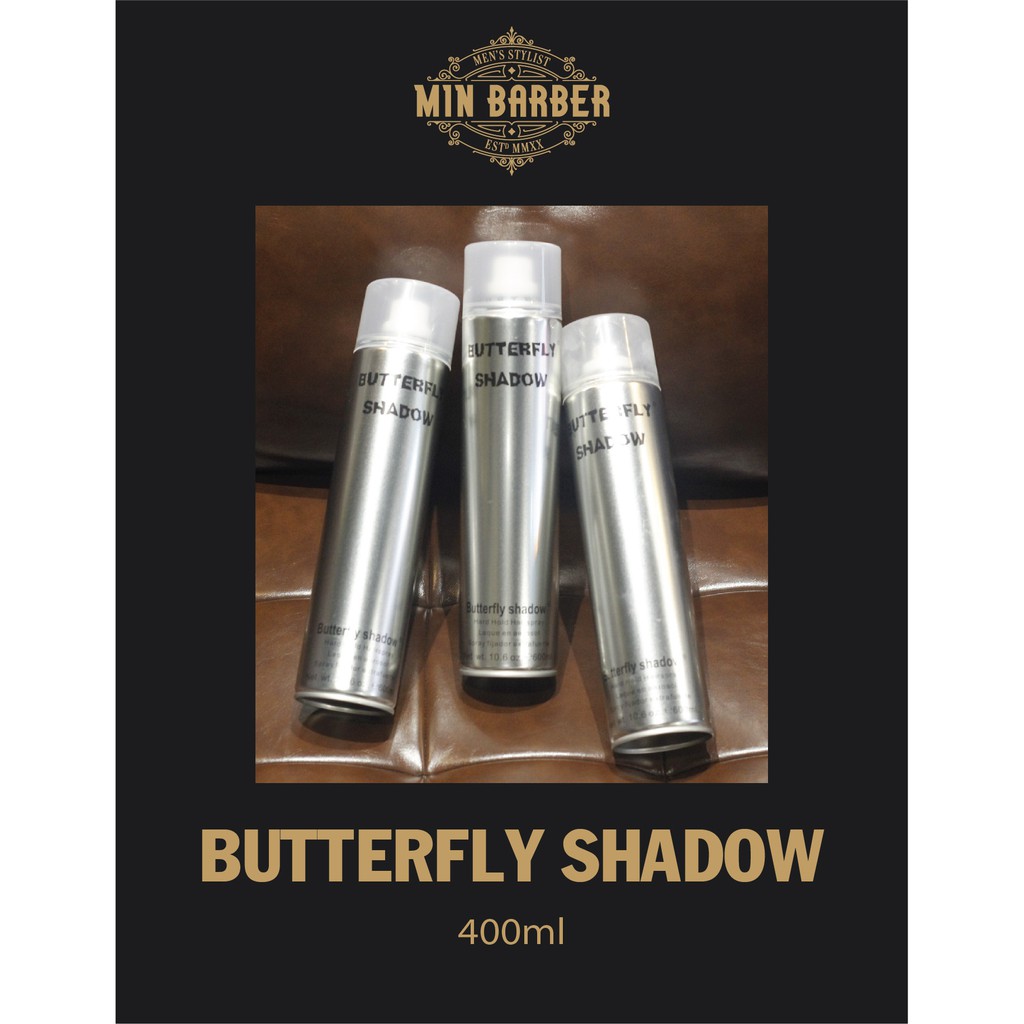 [ HCM ] Gôm Xịt Tóc BUTTERFLY SHADOW - 400ml