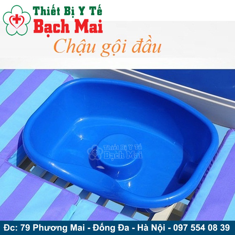 Chậu Gội Đầu Tại Nhà Màu Xanh