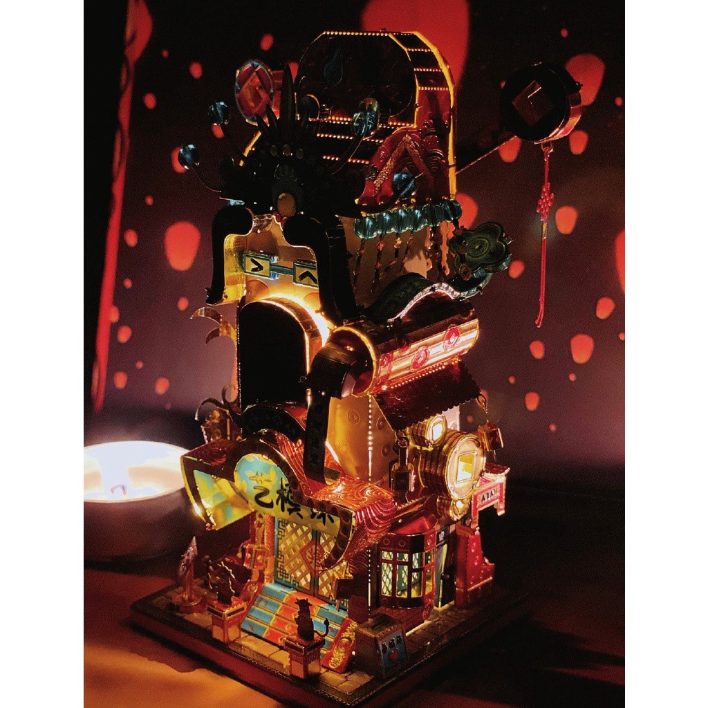 Đồ Chơi Lắp Ráp Mô Hình 3D Bằng Kim Loại MU Châu Báu Của Thần Tài [Chưa Rá