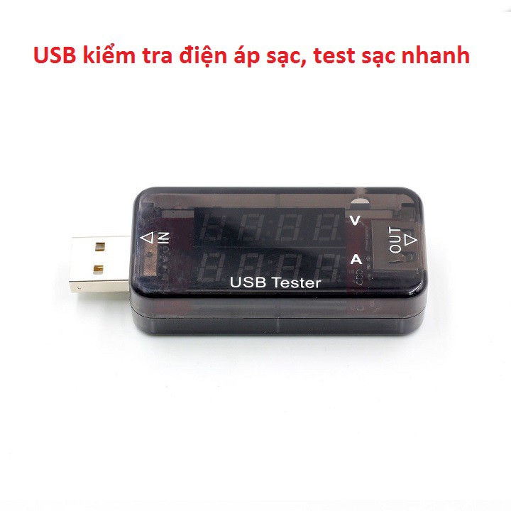USB tester kiểm tra điện áp sạc QC3.0 - 3-30V