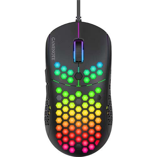 Chuột có dây Gaming Havit MS878 - Hàng chính hãng - DPI lên đến 10000, LED RGB 16 triệu màu, thiết kế đối xứng