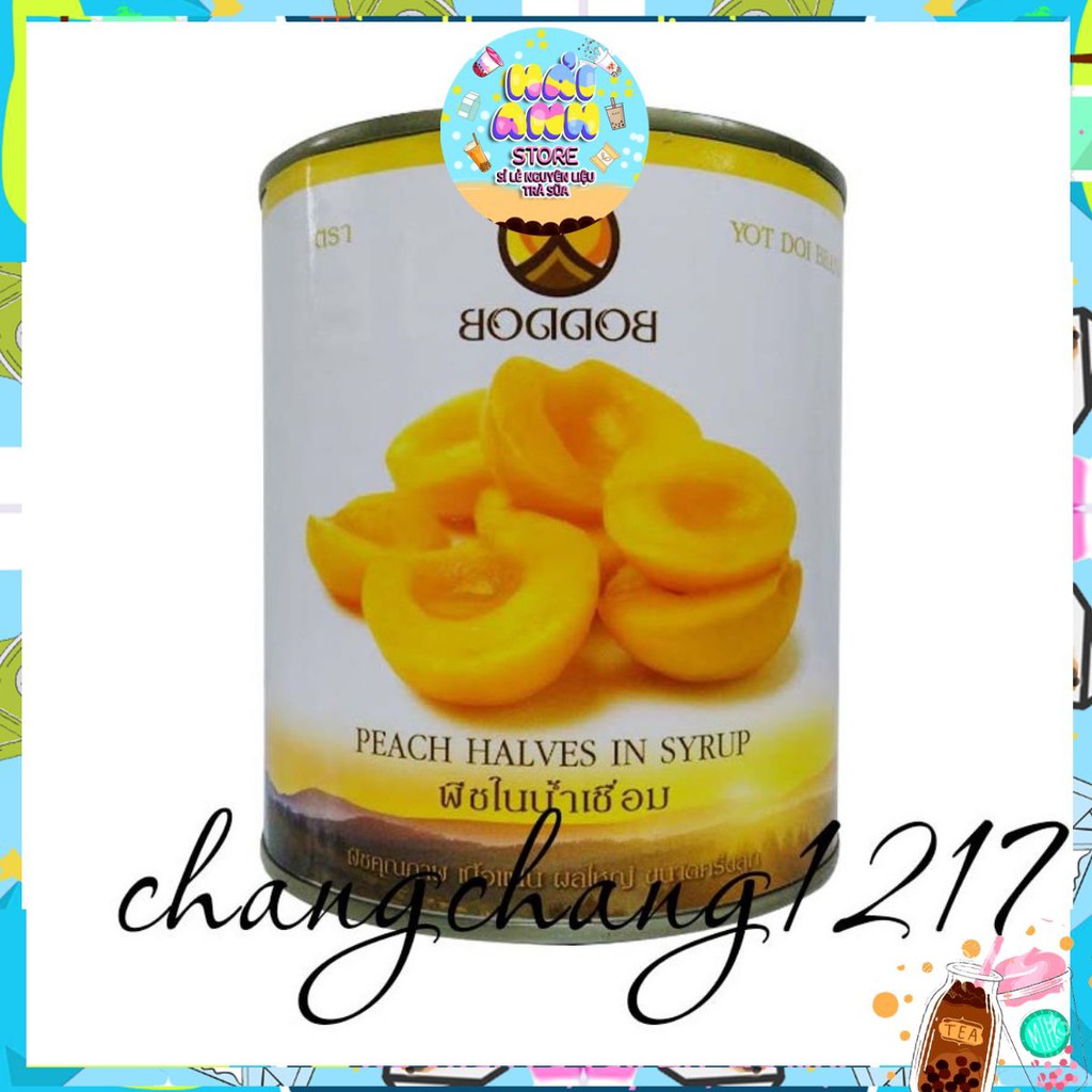 ✅ [ CHẤT LƯỢNG ] Đào Ngâm Thái Lan Lon 425gr & Lon 820gr ✔
