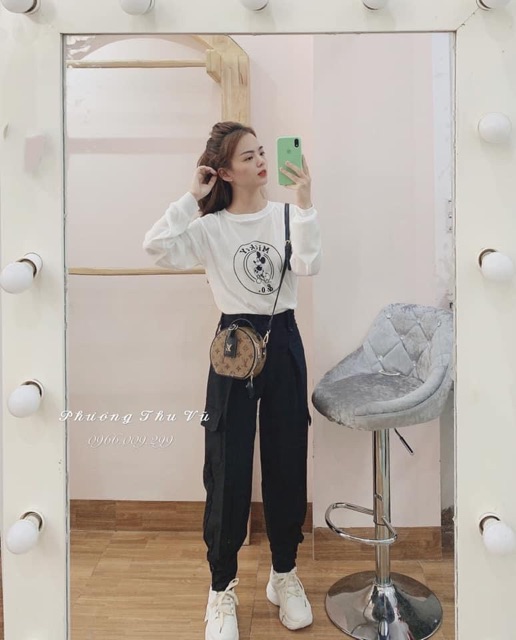 ÁO DÀI TAY NỮ THUN TĂM LẠNH MICKY