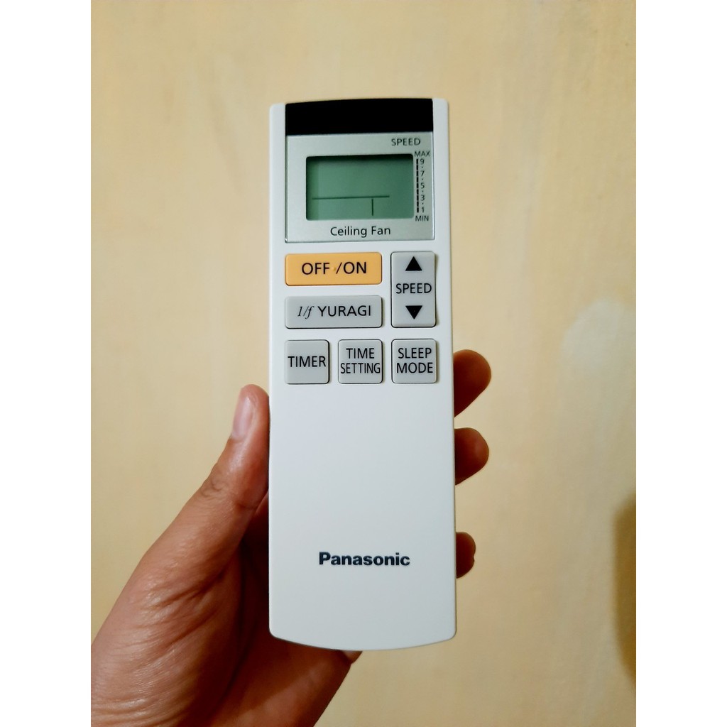 Điều khiển quạt trần Panasonic F60 TDN- Hàng mới chính hãng Panasonic 100% Tặng kèm Pin