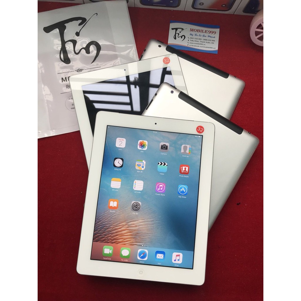 iPad 2 - 16G /32G /64GB (Wifi + 3G) Zin Đẹp 99%- Tặng Bao Da | WebRaoVat - webraovat.net.vn