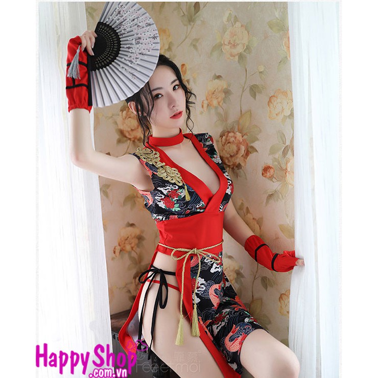 Áo ngủ kimono cosplay kimono đỏ sexy TK3051 | BigBuy360 - bigbuy360.vn