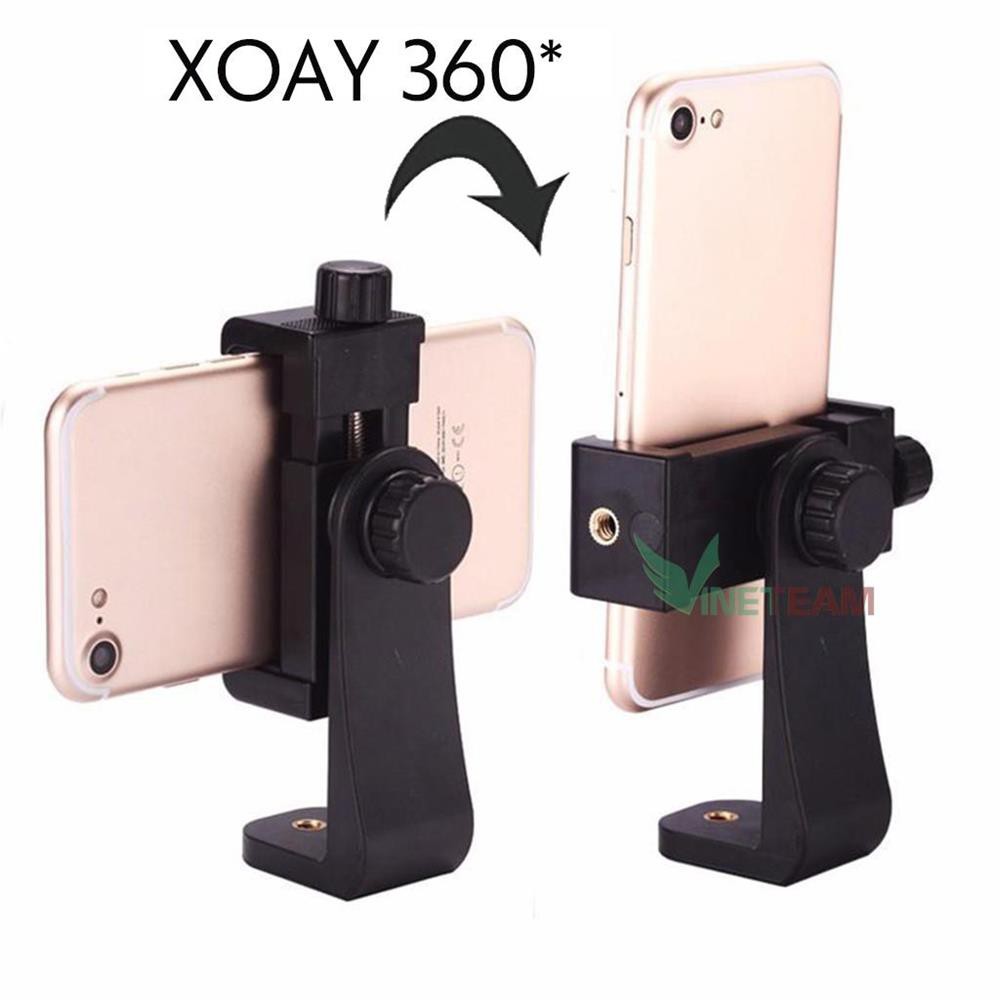 Kẹp gắn điện thoại dùng cho chân Tripod tiện lợi -dc4050 | BigBuy360 - bigbuy360.vn