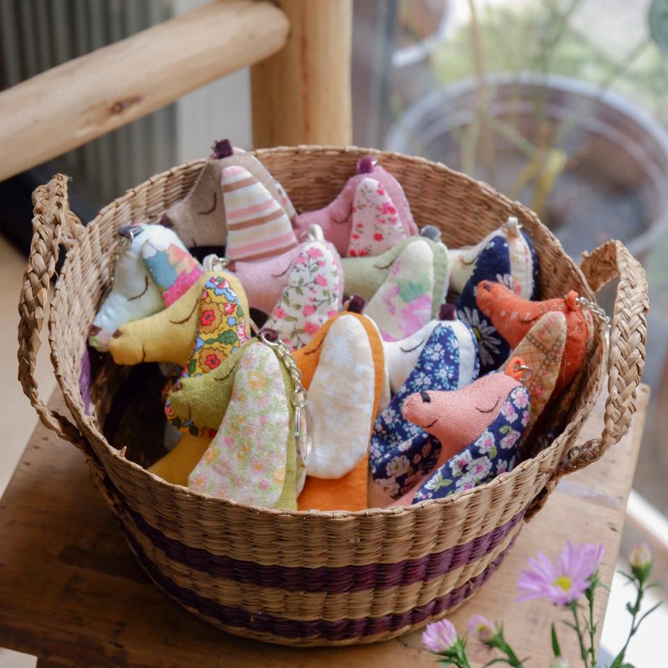 Móc khoá hình thú handmade xinh xắn