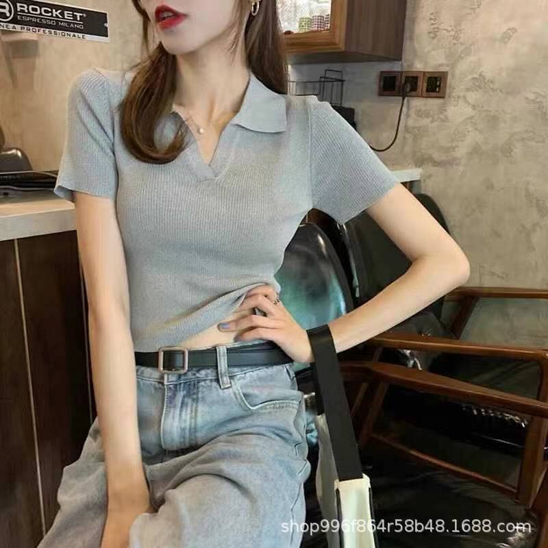 Áo len nữ cổ đức montoghi hàng Quảng Châu cao cấp