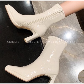 [ ORDER ] Boots mũi nhọn đế đúp gót dẹt