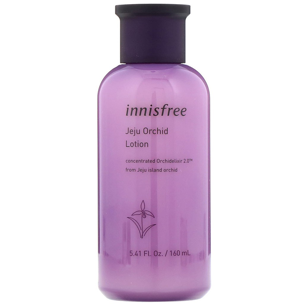 Sữa Dưỡng Trắng Và Ngăn Ngừa Lão Hóa Cung Cấp Độ Ẩm Cho Da Innisfree Jeju Orchid Lotion 160ml