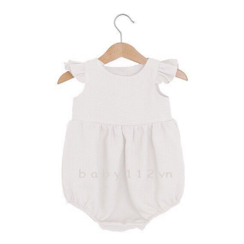 Áo liền quần bé sơ sinh kèm mũ, bodysuit bé sơ sinh kèm mũ, 3 tháng, 6 tháng, 1 tuổi, 2 tuôi