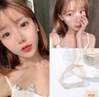 Vòng đeo cổ Choker kim sa
