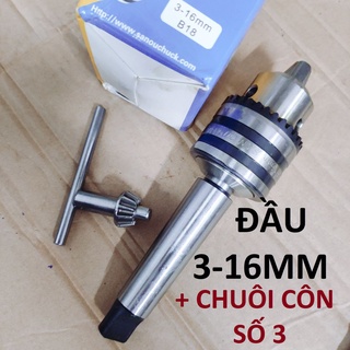 Đầu mang ranh+ chuôi côn mang ranh