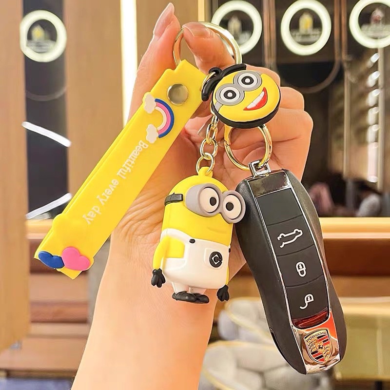 MÓC KHÓA MINION HOẠT HÌNH VUI NHỘN SIZE TO