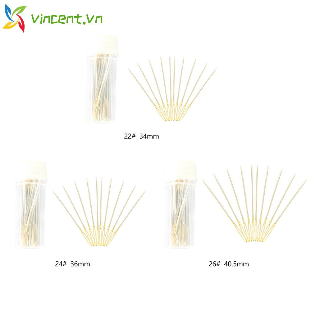 Bộ 10 Kim Thêu Thủ Công Chất Lượng Cao