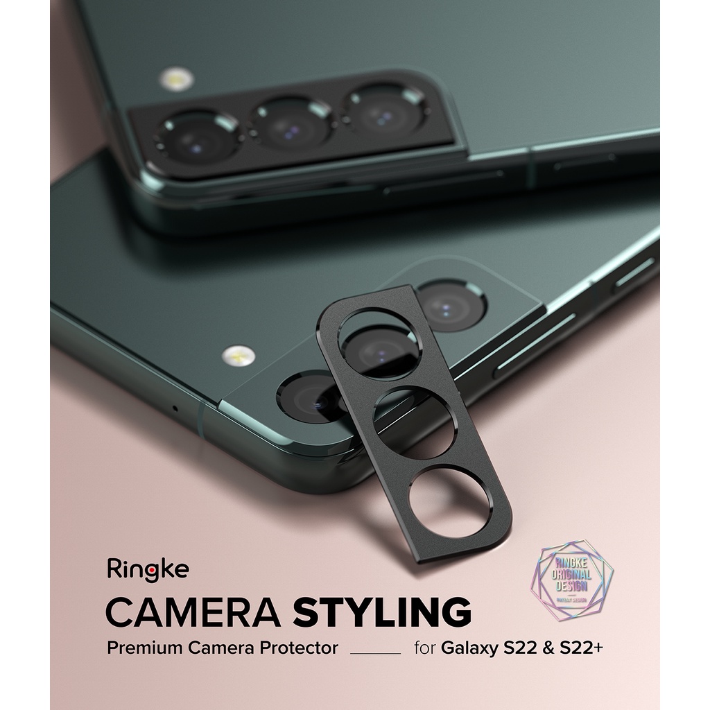 Vòng nhôm RINGKE dùng dán bảo vệ ống kính camera Galaxy S22 Plus S22