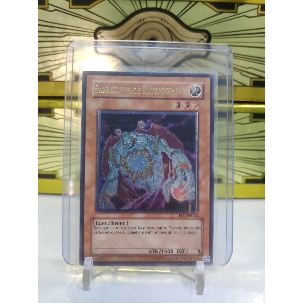 [ Dưa Hấu Yugioh ] Tiếng Pháp - Lá bài thẻ bài Banisher of the Radiance - Ultimate Rare - Tặng bọc bài nhựa bảo quản