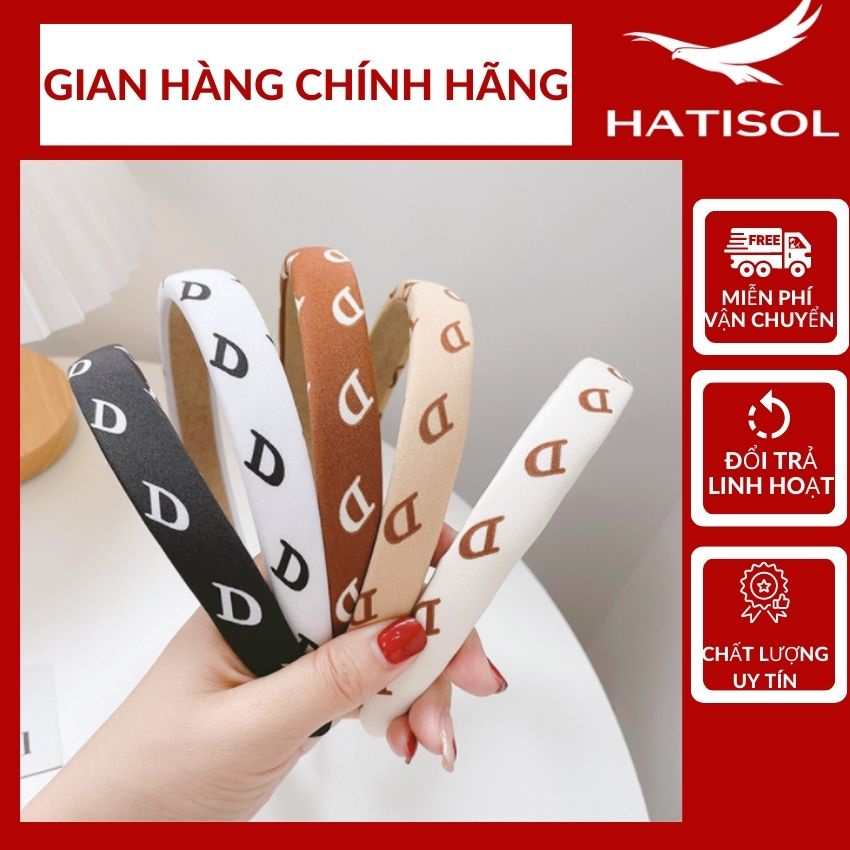 Bờm tóc HATISOL T08, bờm tóc đẹp, cá tính trẻ trung cho con gái