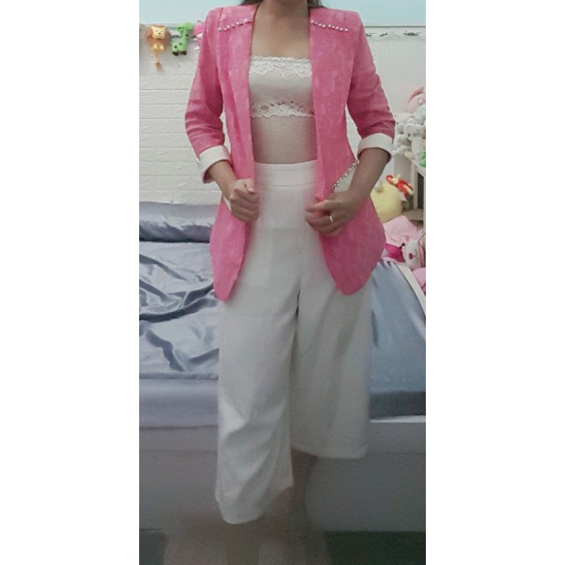 Thanh lý set vest trang phục ống rộng