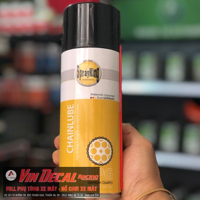 Chai Dưỡng Sên Sprayking cao cấp CHAI MÀU VÀNG