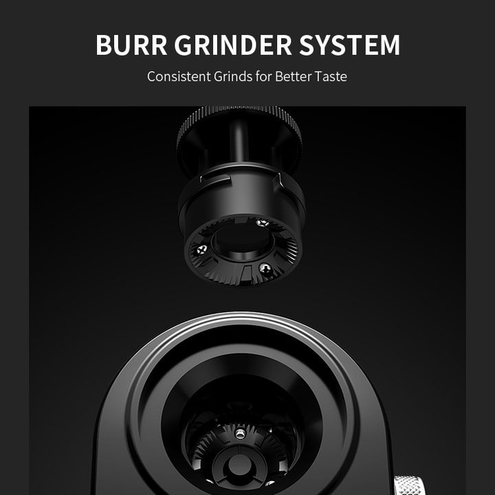 Máy xay cà phê cao cấp nhãn hiệu Shardor HY-1421 công suất 150W, dung tích ngăn chứa hạt 240g - Hàng Nhập Khẩu