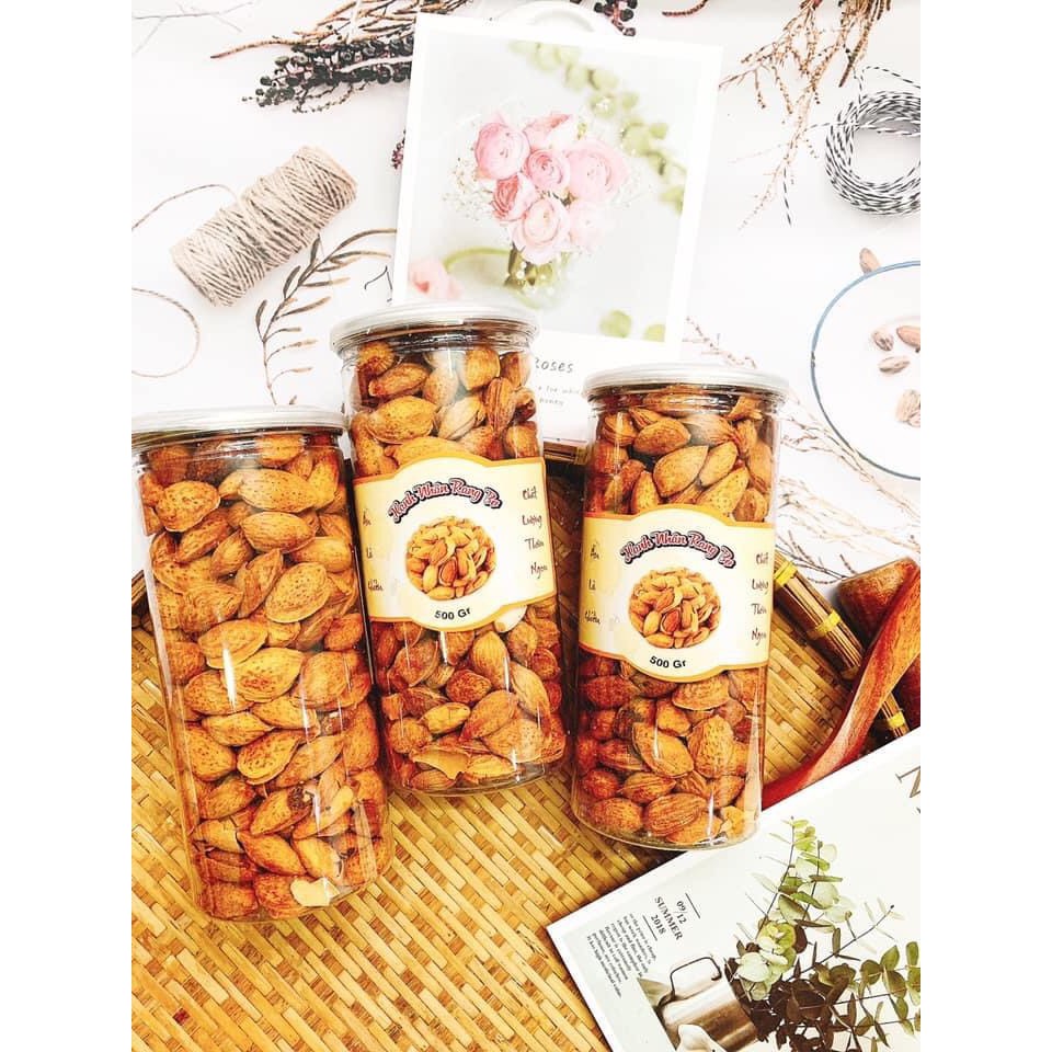 FREESHIP♥️ HẠNH NHÂN RANG BƠ MỸ NHẬP KHẨU LOẠI 1 -VỎ MỎNG [ 1kg ]