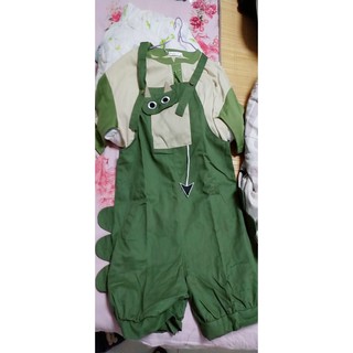 [Sẵn Hàng]♥️Set bộ áo+Yếm khủng long(ảnh thật)Size S->XL