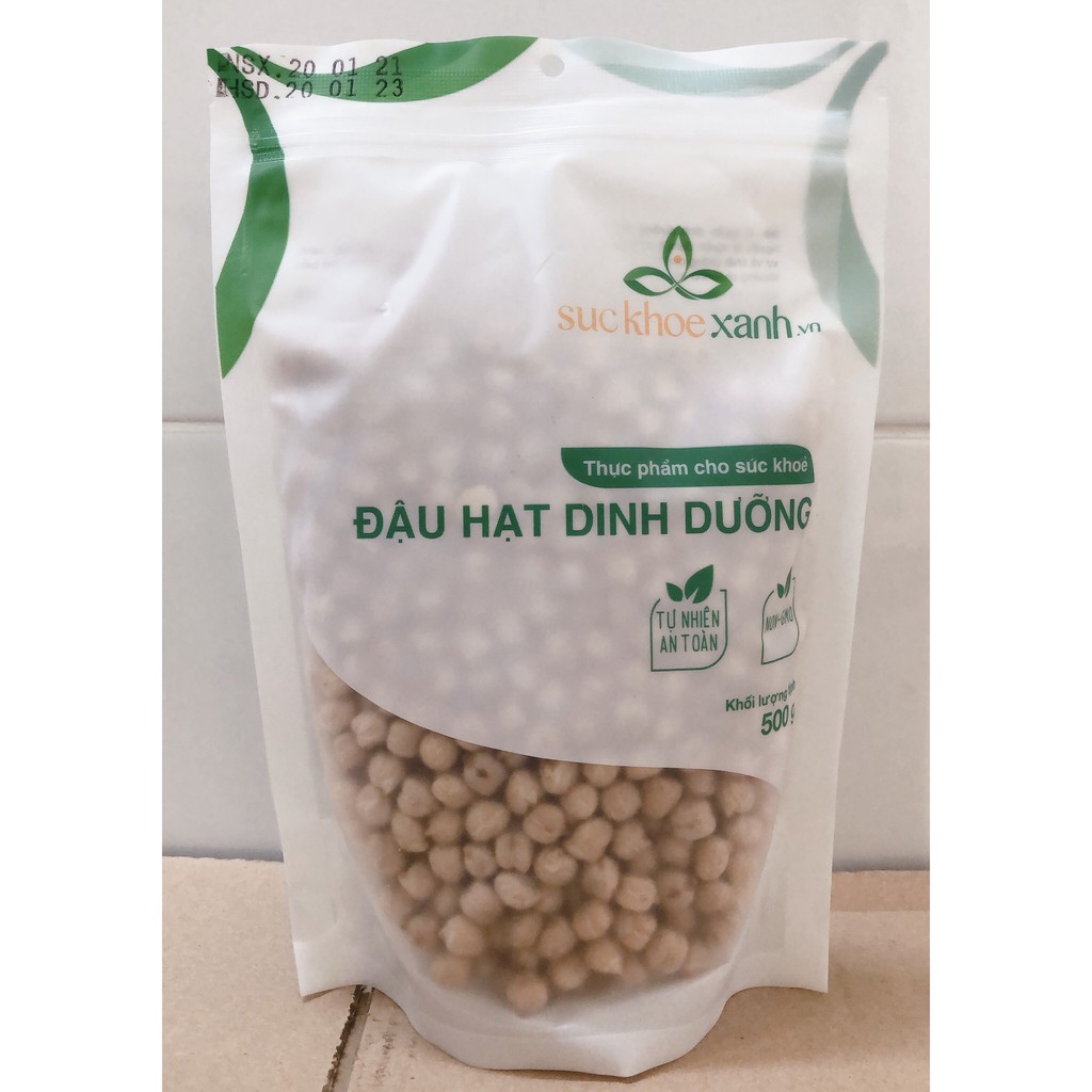 Đậu Gà Hữu Cơ Cho Bé Trắng 500G Hàng Nhập Khẩu MỸ/ARGENTINA HCM