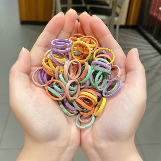  Dây Thun Cột Tóc Nhiều Màu Cho Bé Gái