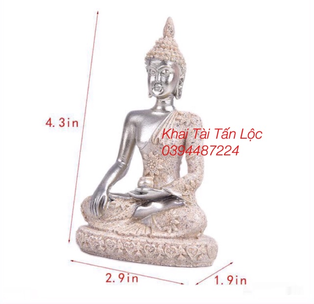 Bộ 4 tượng phật Thái trang trí