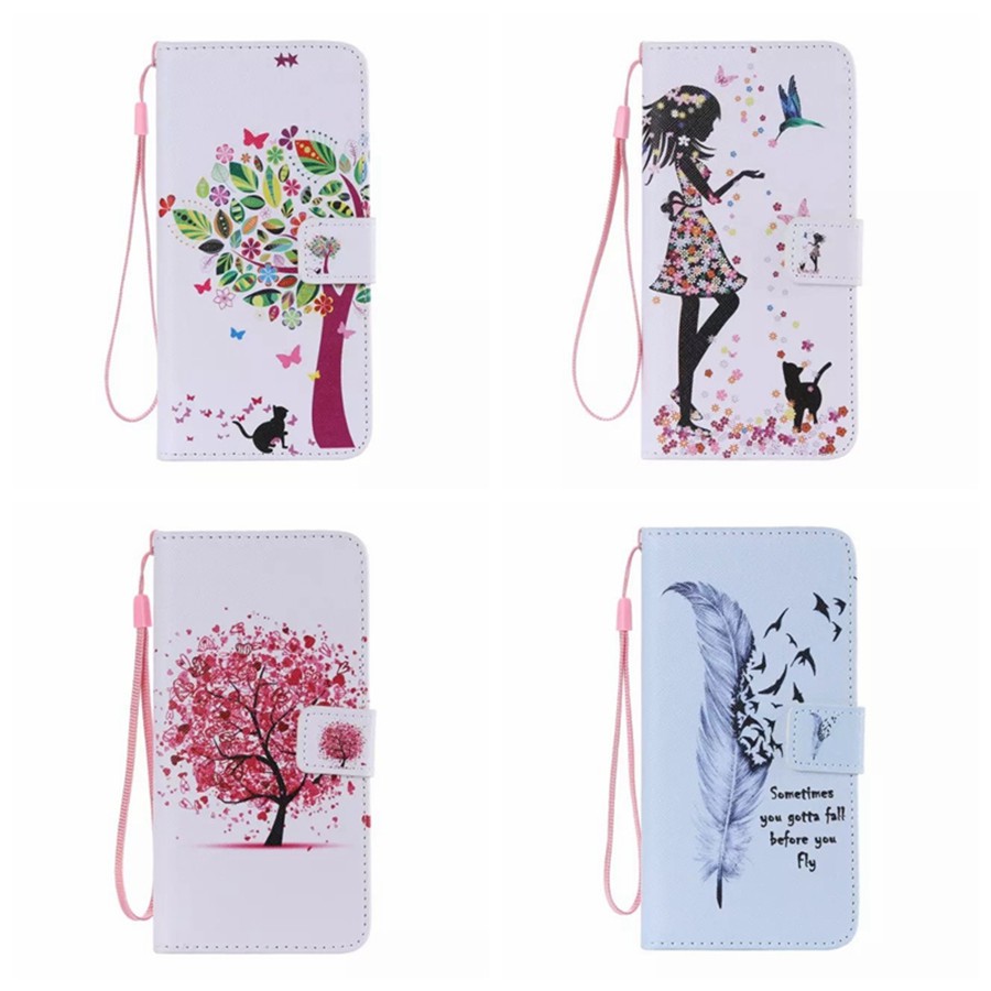 Bao da điện thoại vẽ hình cho Iphone 6/6s/6 Plus/6s Plus