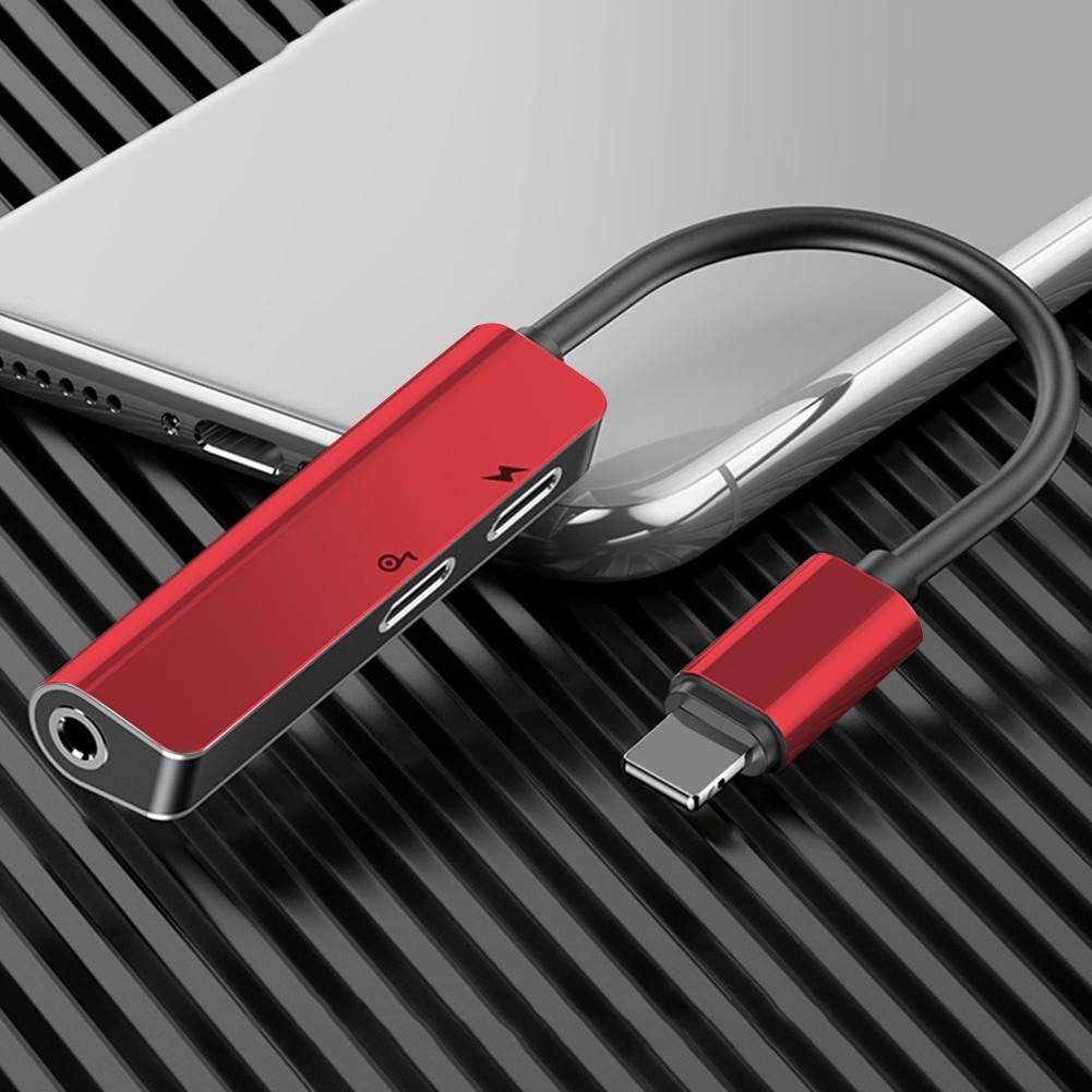 Bộ chuyển cổng Lightning sang Dual Lightning + Audio AUX 3.5mm Baseus L52 Giá tốt nhất shopee